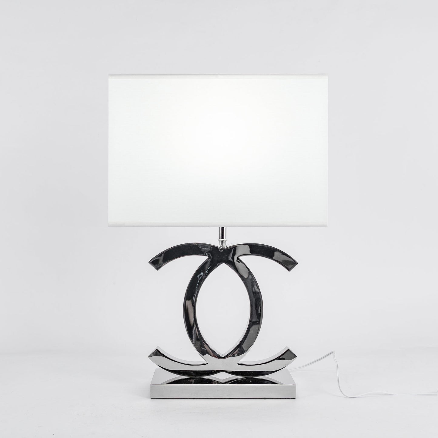 Modern Stainless Steel Table Lamp