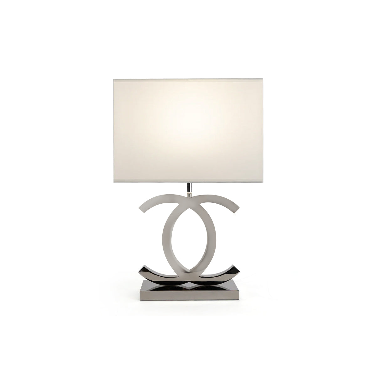 Modern Stainless Steel Table Lamp