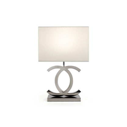 Modern Stainless Steel Table Lamp