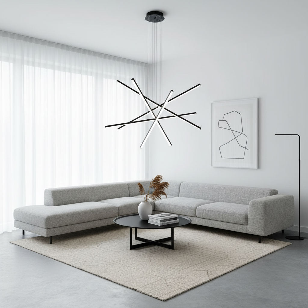 Axis Beam Chandelier
