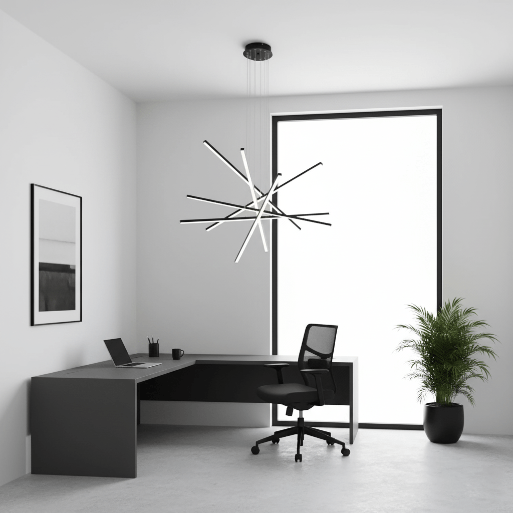 Axis Beam Chandelier