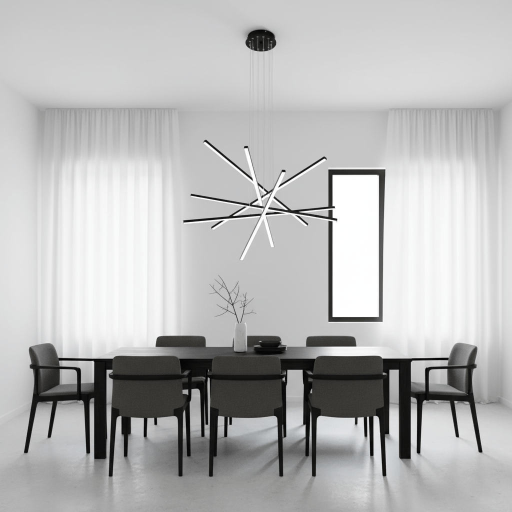 Axis Beam Chandelier