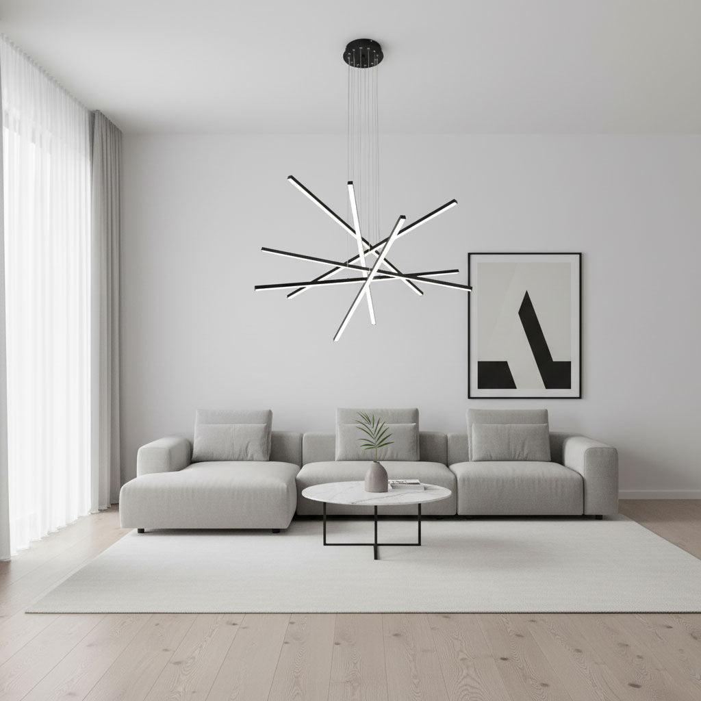 Axis Beam Chandelier