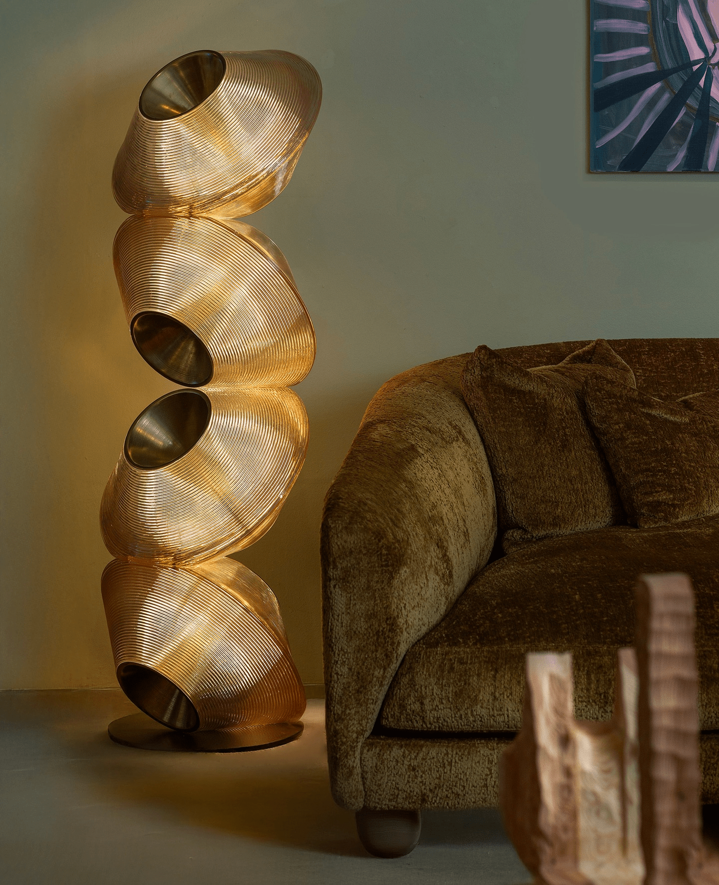 Vortex Flow Floor Lamp