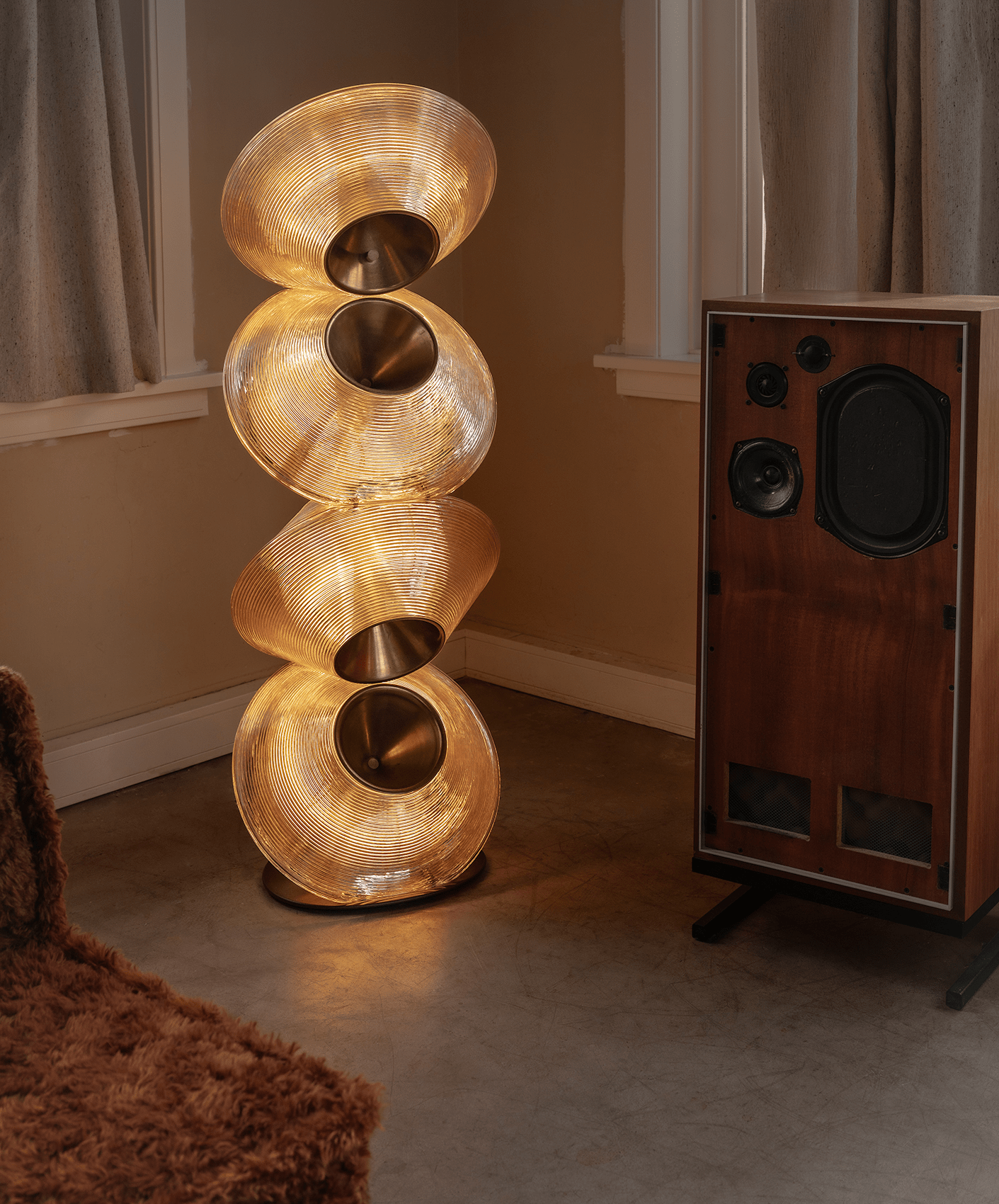 Vortex Flow Floor Lamp