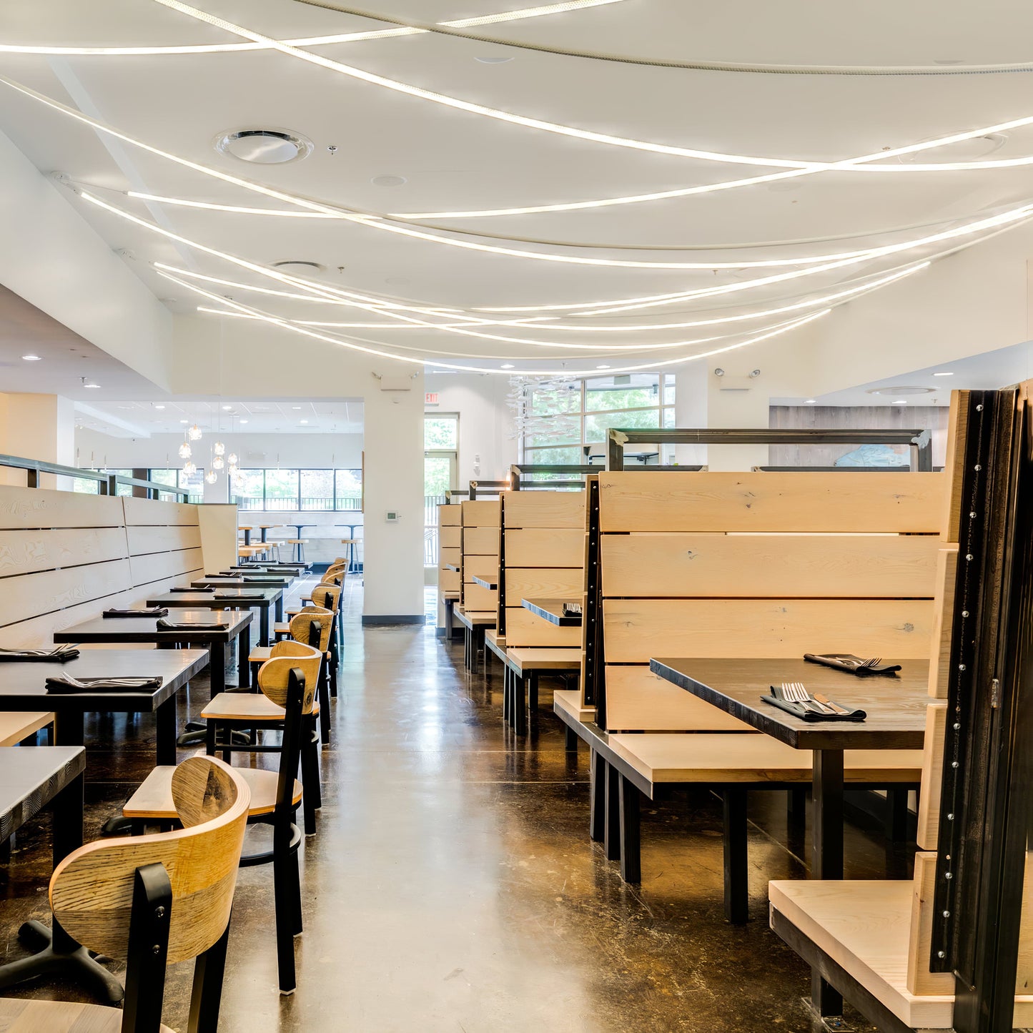 Flexible LED Pendant Ceiling Light