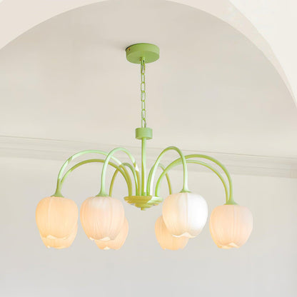 Tulip Bloom Chandelier