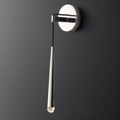 Aquila Brass Tube Wall Lamp