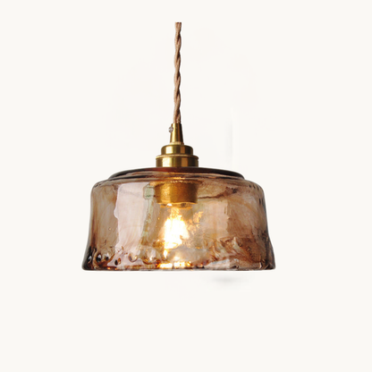 Handcrafted Glass Pendant Light