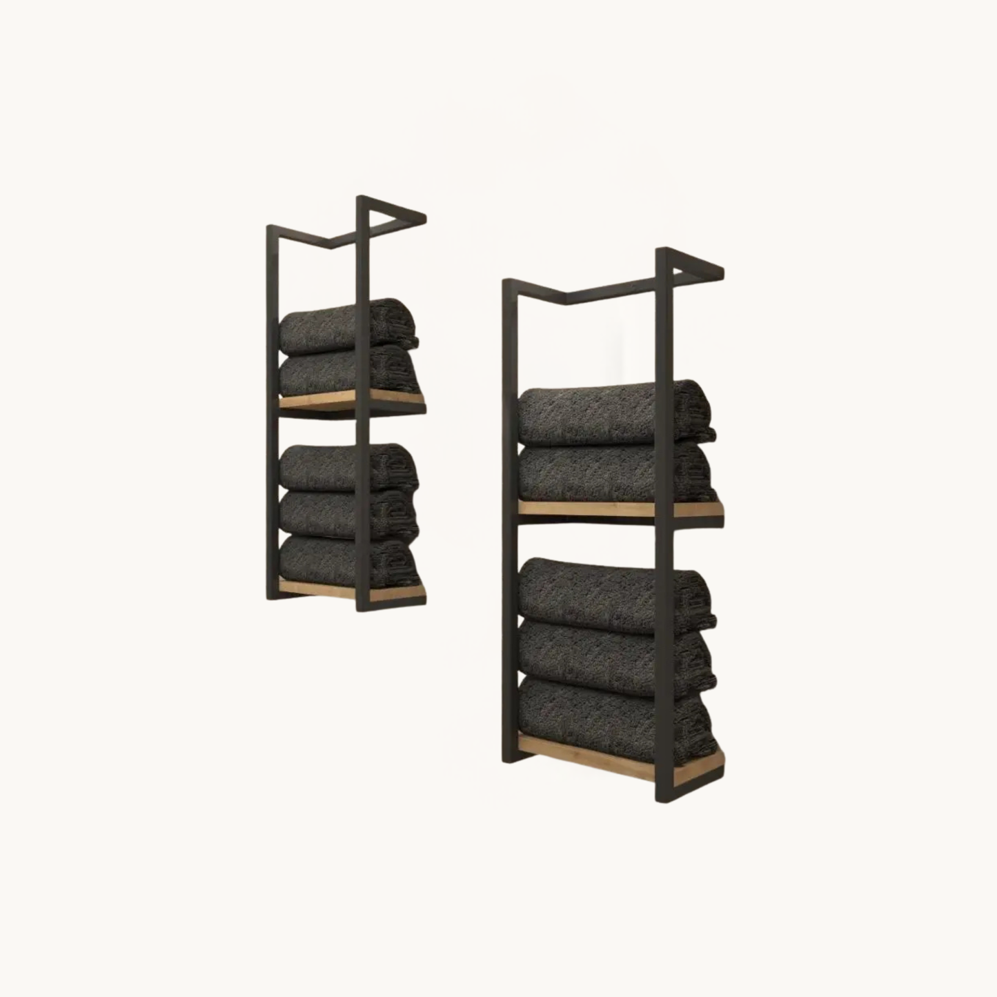 Wall Mounted Towel Shelf