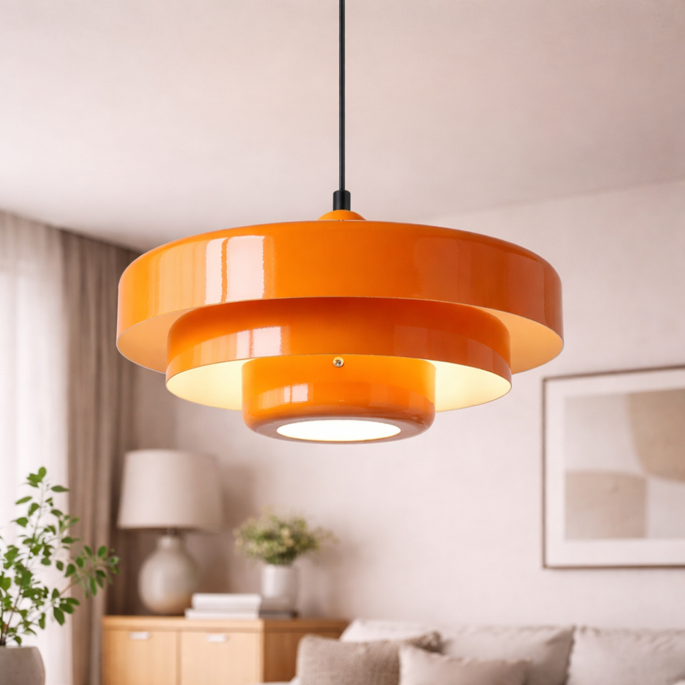 Modern Retro Disc Pendant Ceiling Light