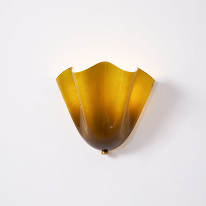 Vera Glass Petal Wall Sconce