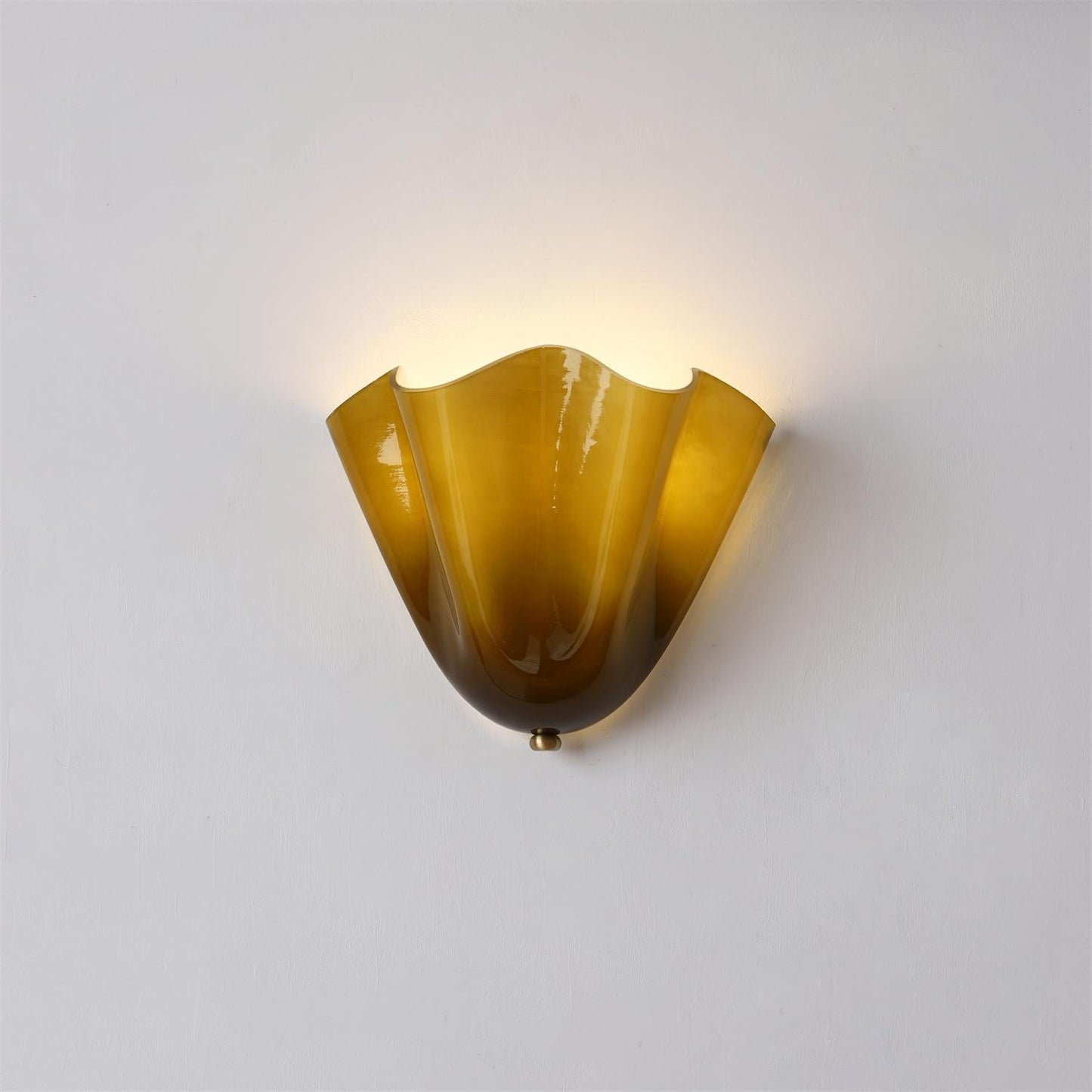 Vera Glass Petal Wall Sconce