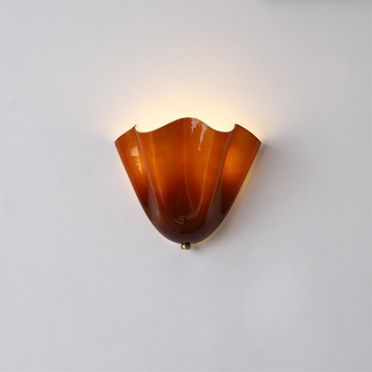 Vera Glass Petal Wall Sconce