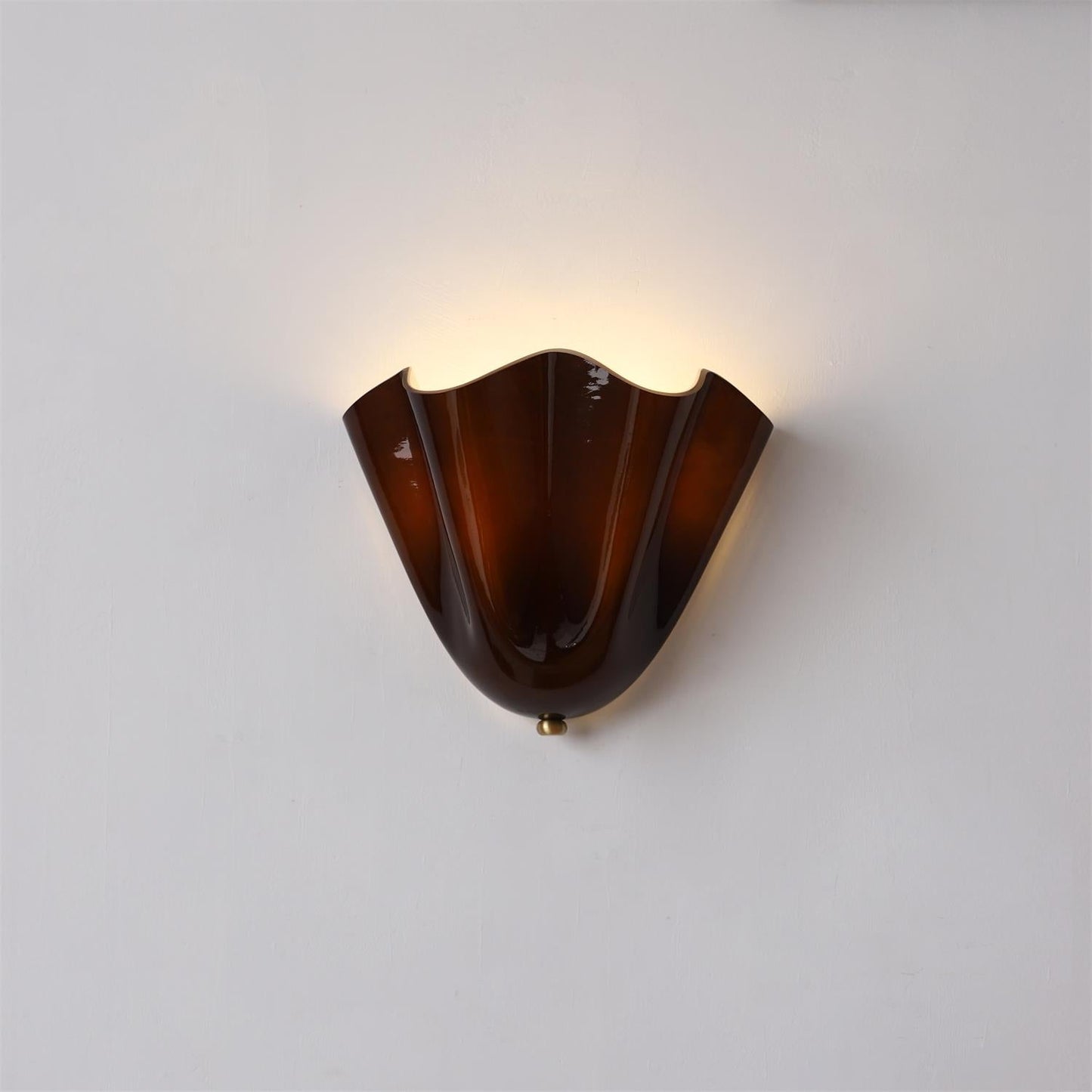 Vera Glass Petal Wall Sconce