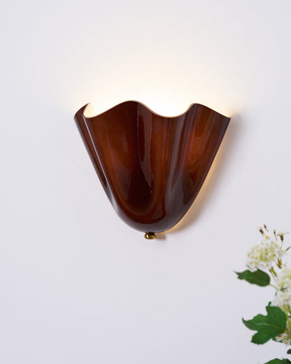 Vera Glass Petal Wall Sconce