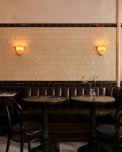 Vera Glass Petal Wall Sconce