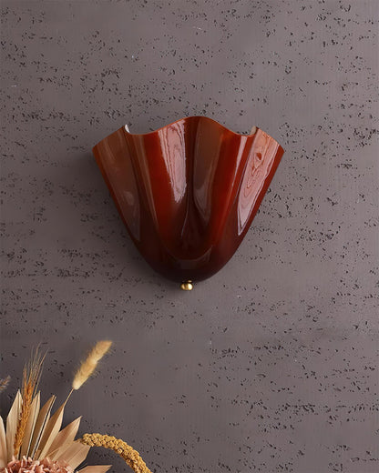 Vera Glass Petal Wall Sconce