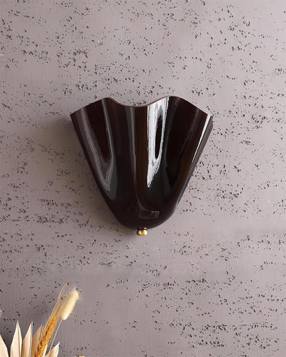 Vera Glass Petal Wall Sconce