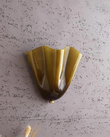 Vera Glass Petal Wall Sconce