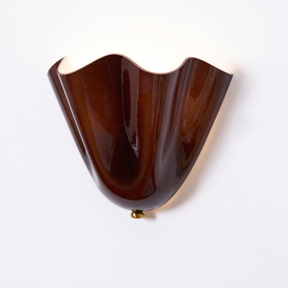 Vera Glass Petal Wall Sconce