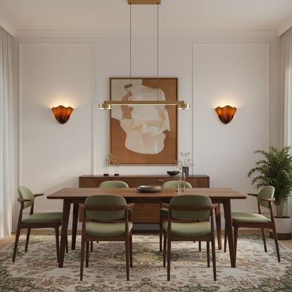 Vera Glass Petal Wall Sconce