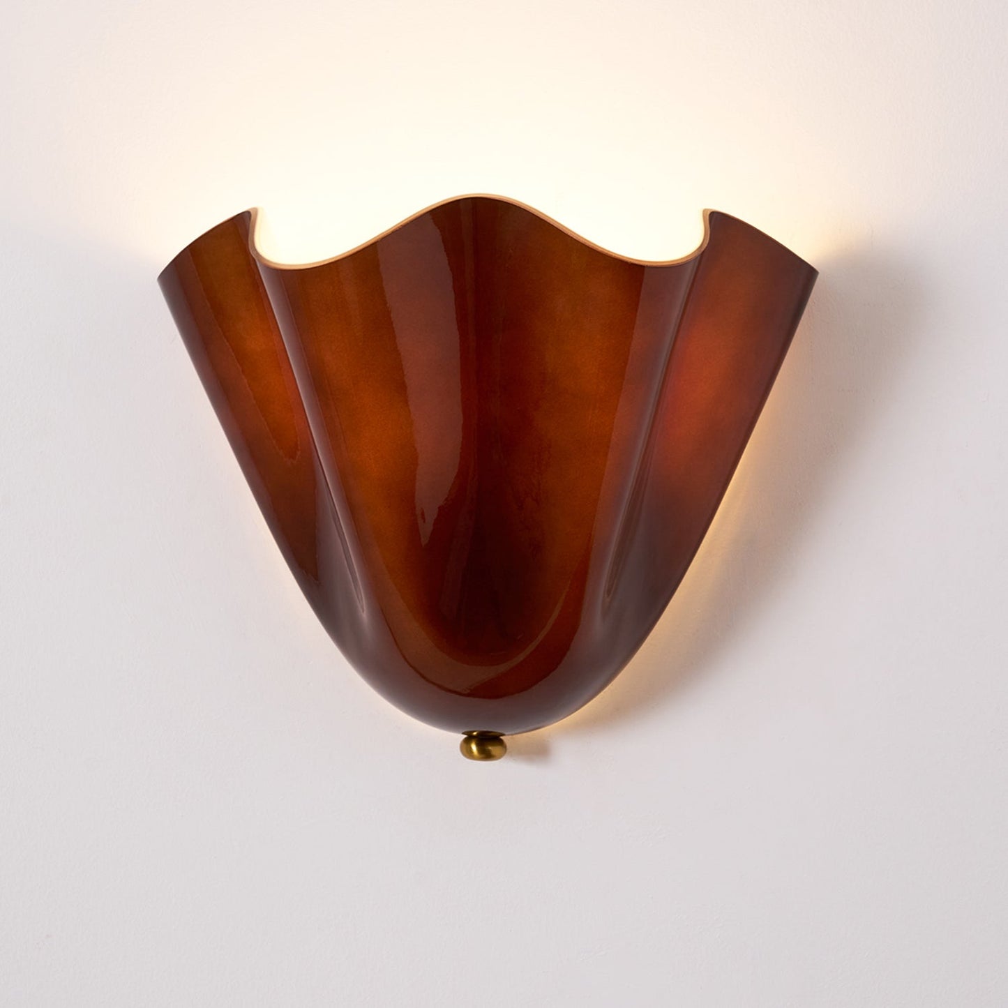Vera Glass Petal Wall Sconce