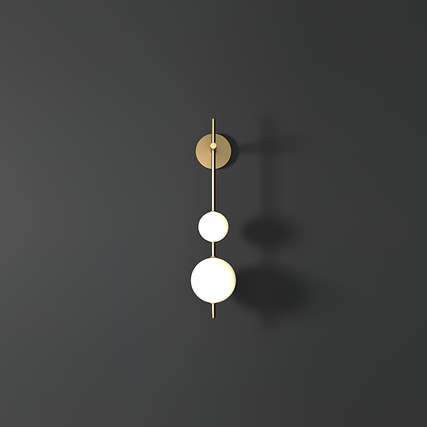 Dual Globe Wall Lamp