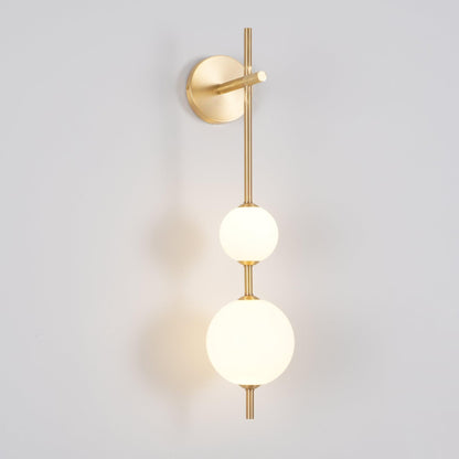 Dual Globe Wall Lamp