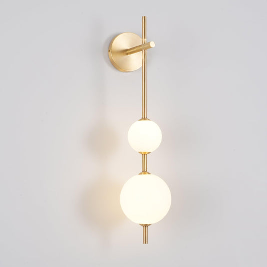 Dual Globe Wall Lamp
