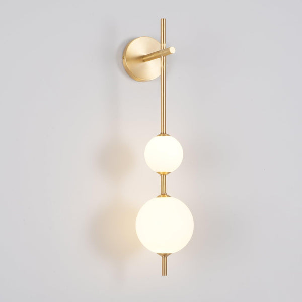 Dual Globe Wall Lamp