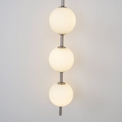Vertical Sphere Wall Lamp