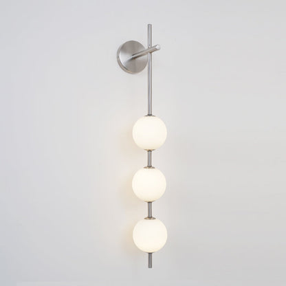 Vertical Sphere Wall Lamp