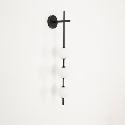 Vertical Sphere Wall Lamp