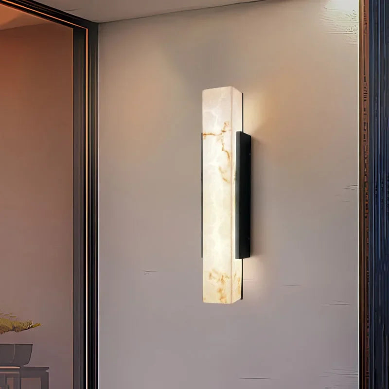 Lumira Marble Outdoor Wall Light