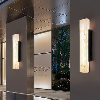 Lumira Marble Outdoor Wall Light