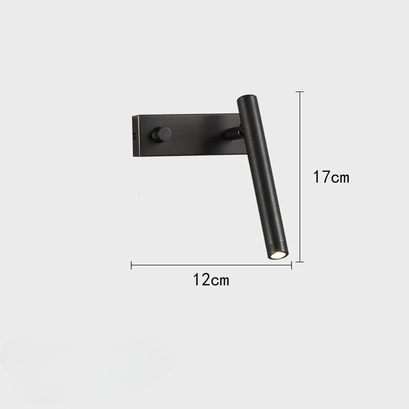 Aurex Rotatable Copper LED Wall Light