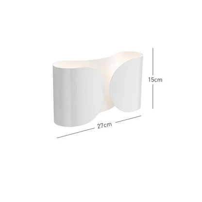 Lunara Modern Chrome LED Wall Light