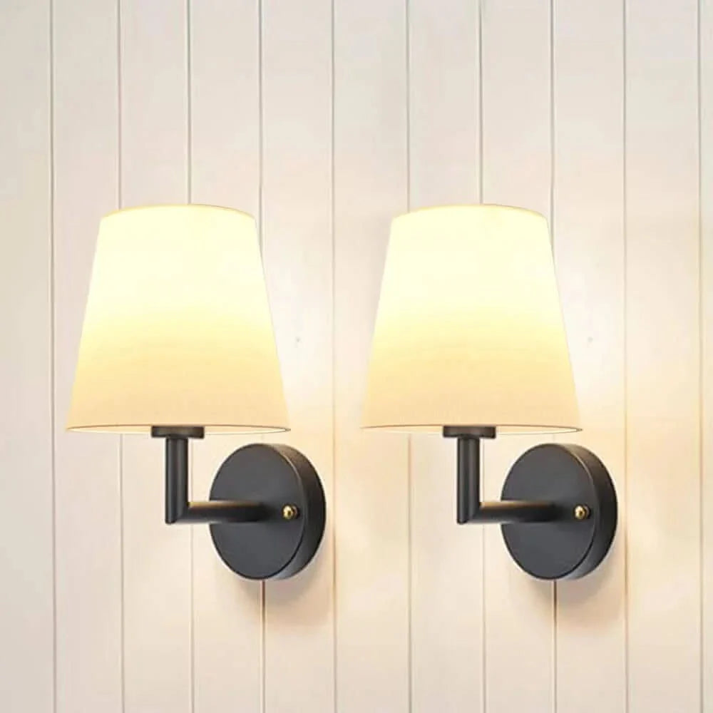 Wireless  Fabric Wall Lamp