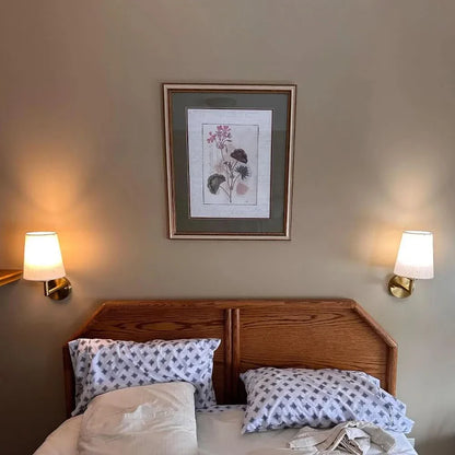 Wireless  Fabric Wall Lamp