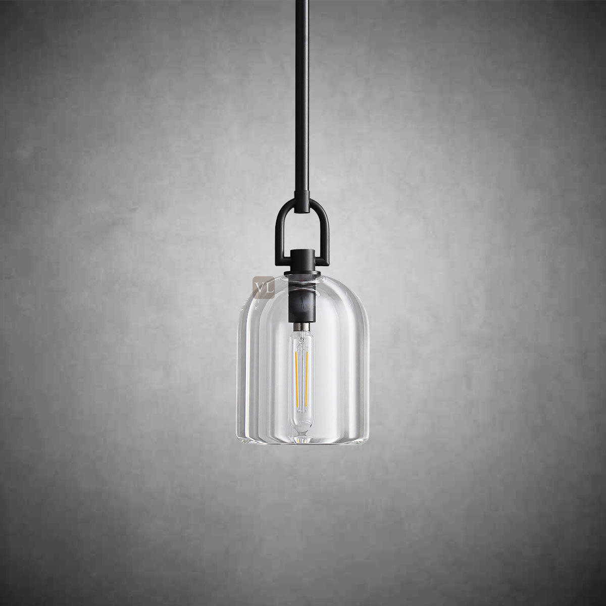 Bell Glass Pendant Light