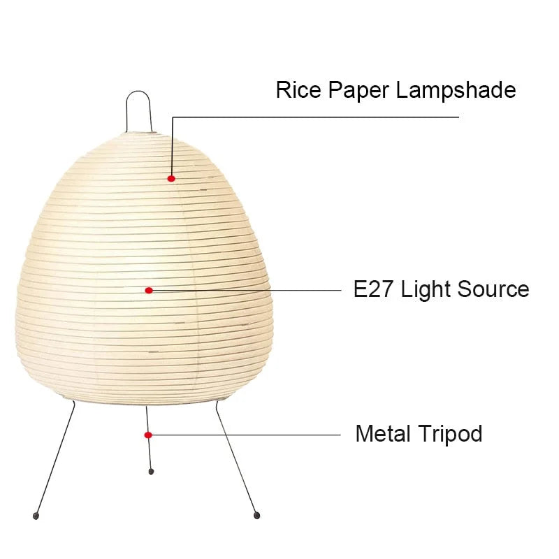 Zen Cocoon Table Lamp