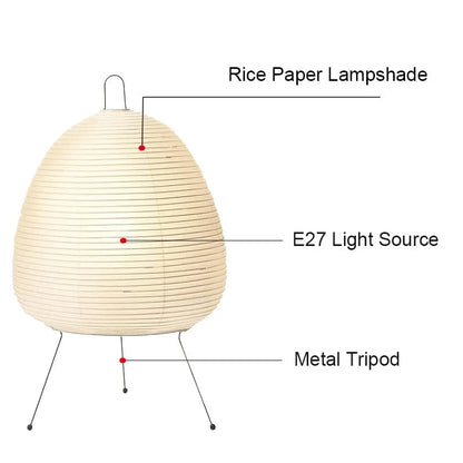 Zen Cocoon Table Lamp