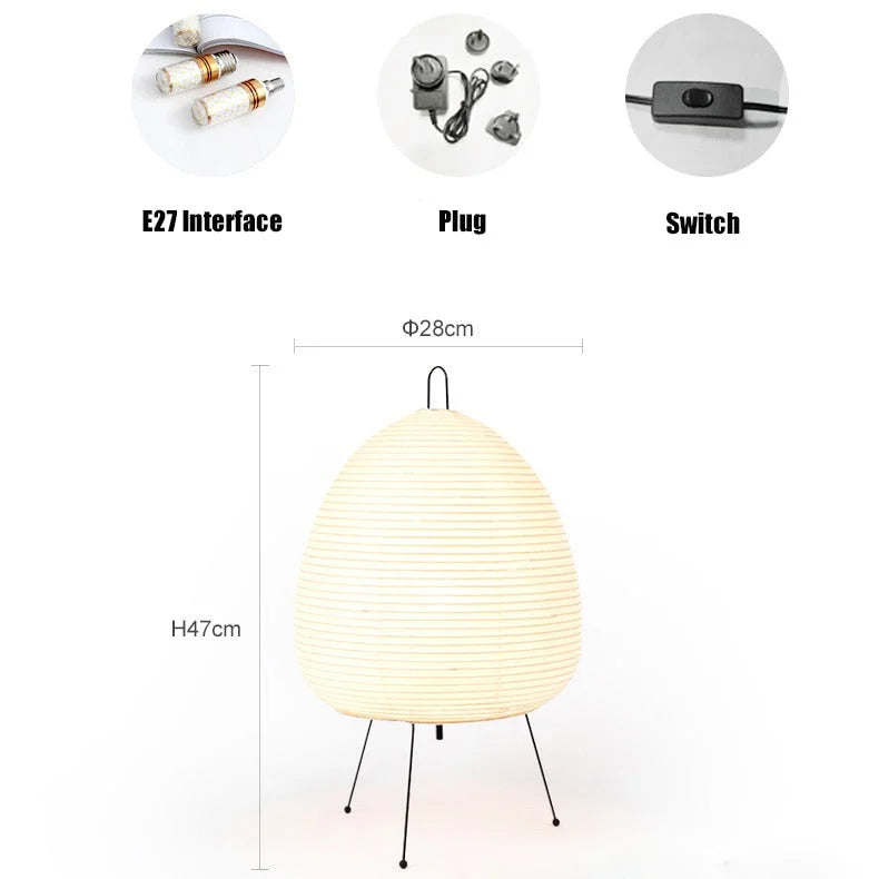 Zen Cocoon Table Lamp
