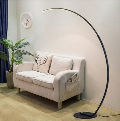 Minimalist Arc LED Floor Lamp