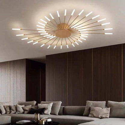 LED Spiral Ceiling Light
