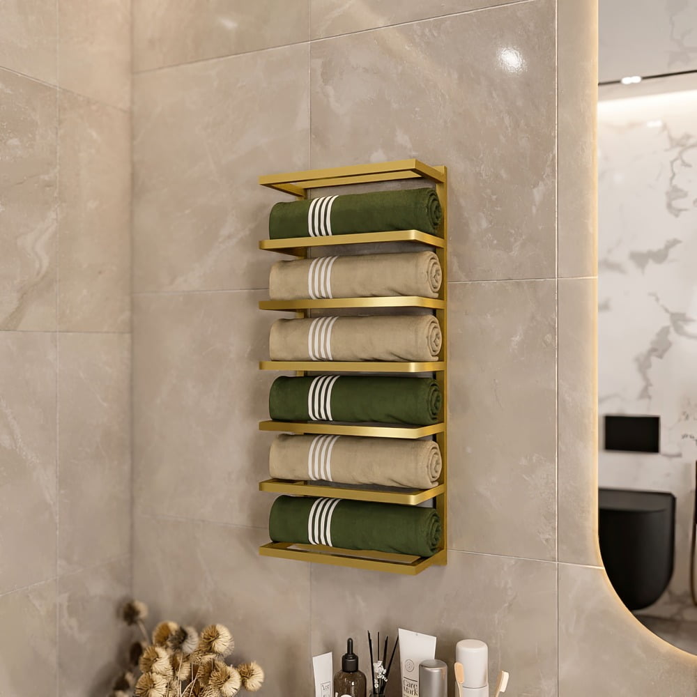 Wall Mounted Multi Towel Rack