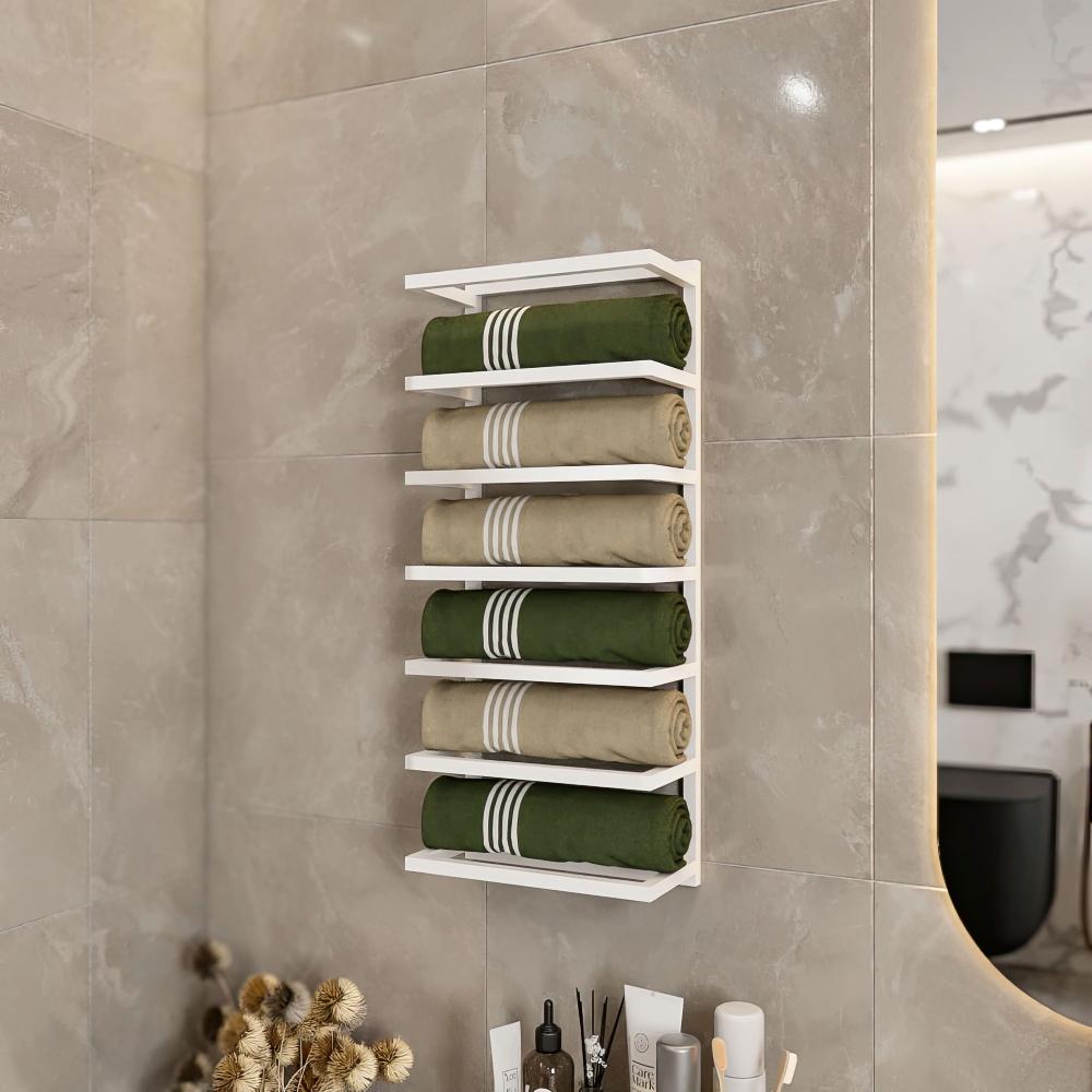 Wall Mounted Multi Towel Rack
