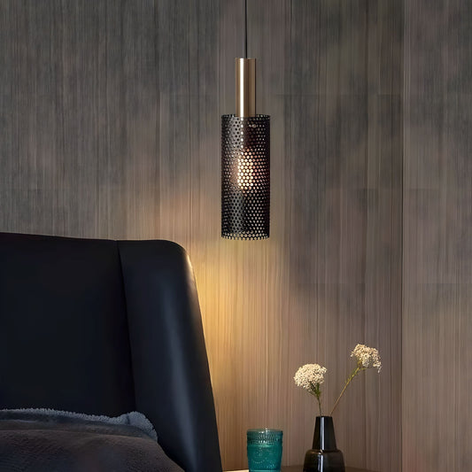 Mesh Cylinder Pendant Light