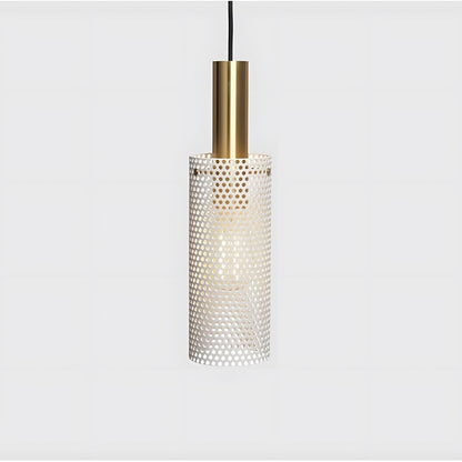 Mesh Cylinder Pendant Light